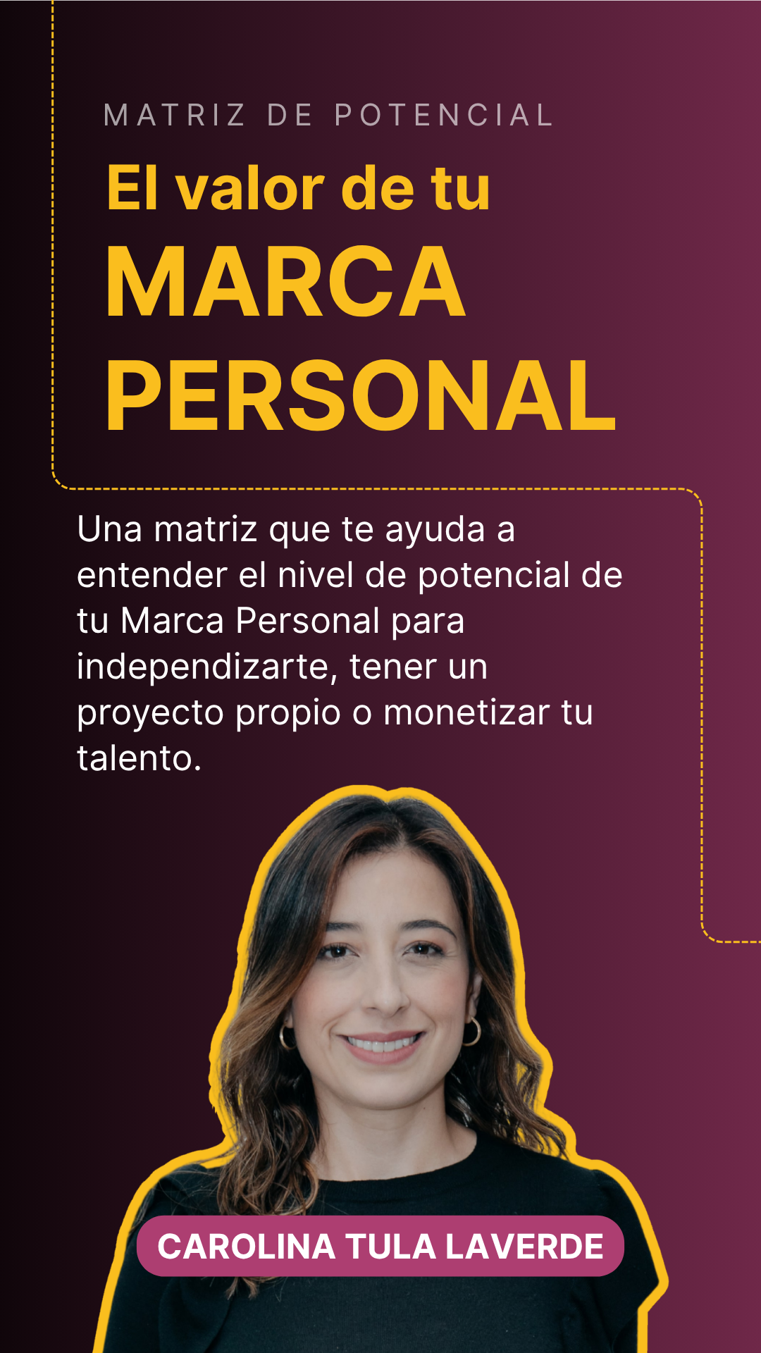 Miniatura Matriz Potencial de Marca Personal para Independecia